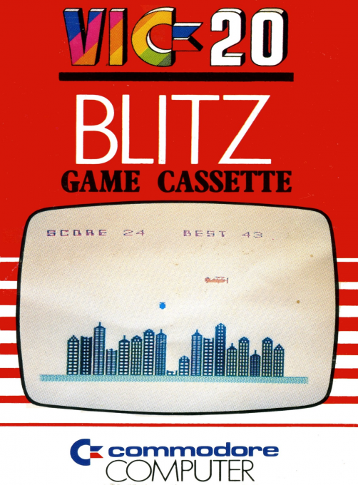 Blitz box art for Vic-20